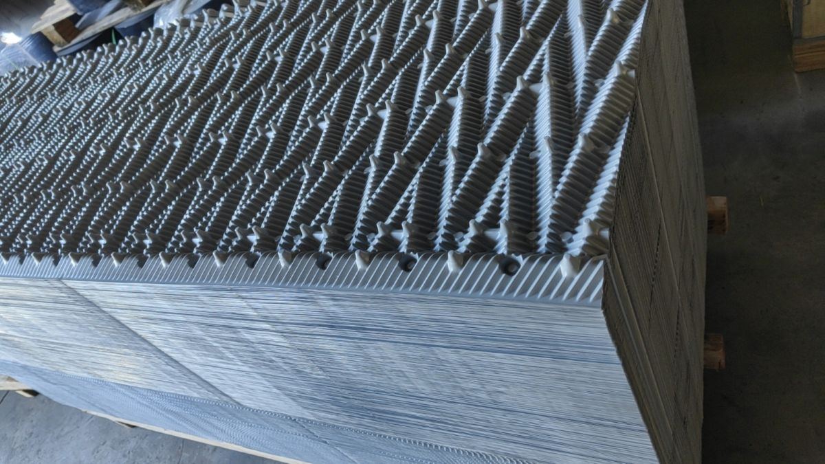 Pemasangan Filler Tipe Cross Fluted